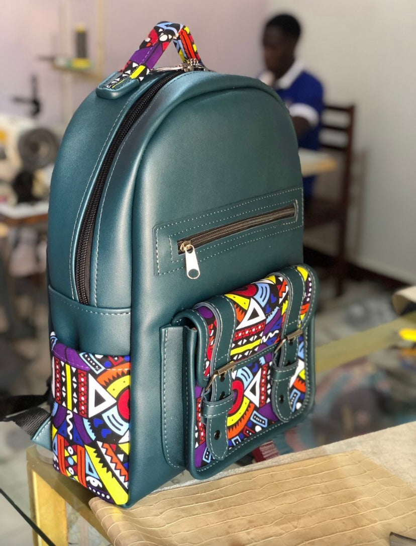 Ankara Accent Backpack/ Bag