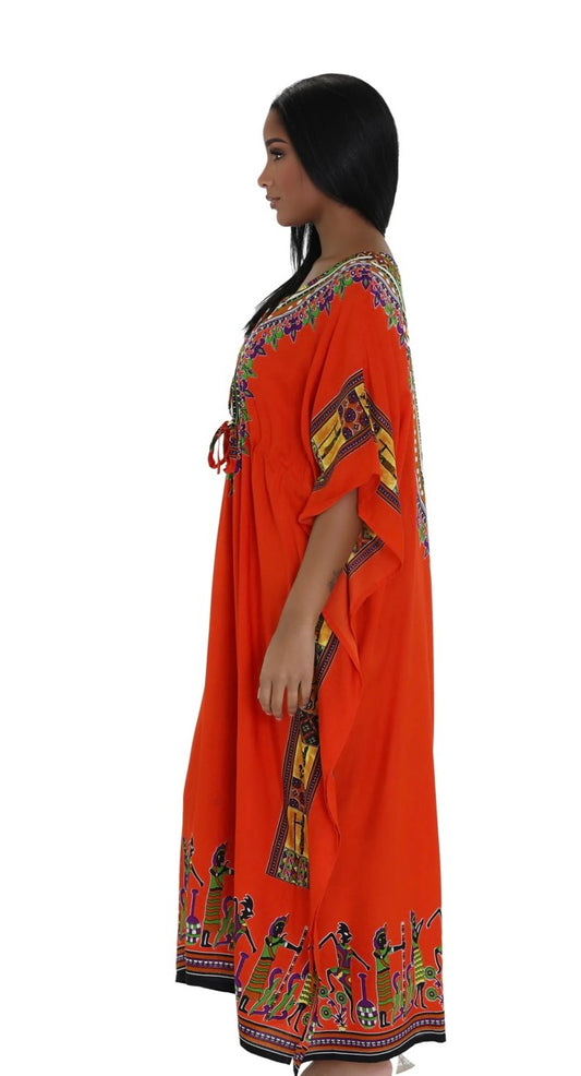 Orange Kaftan